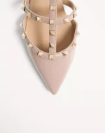 Valentino Rockstud Patent-Leather Mule - Image 3